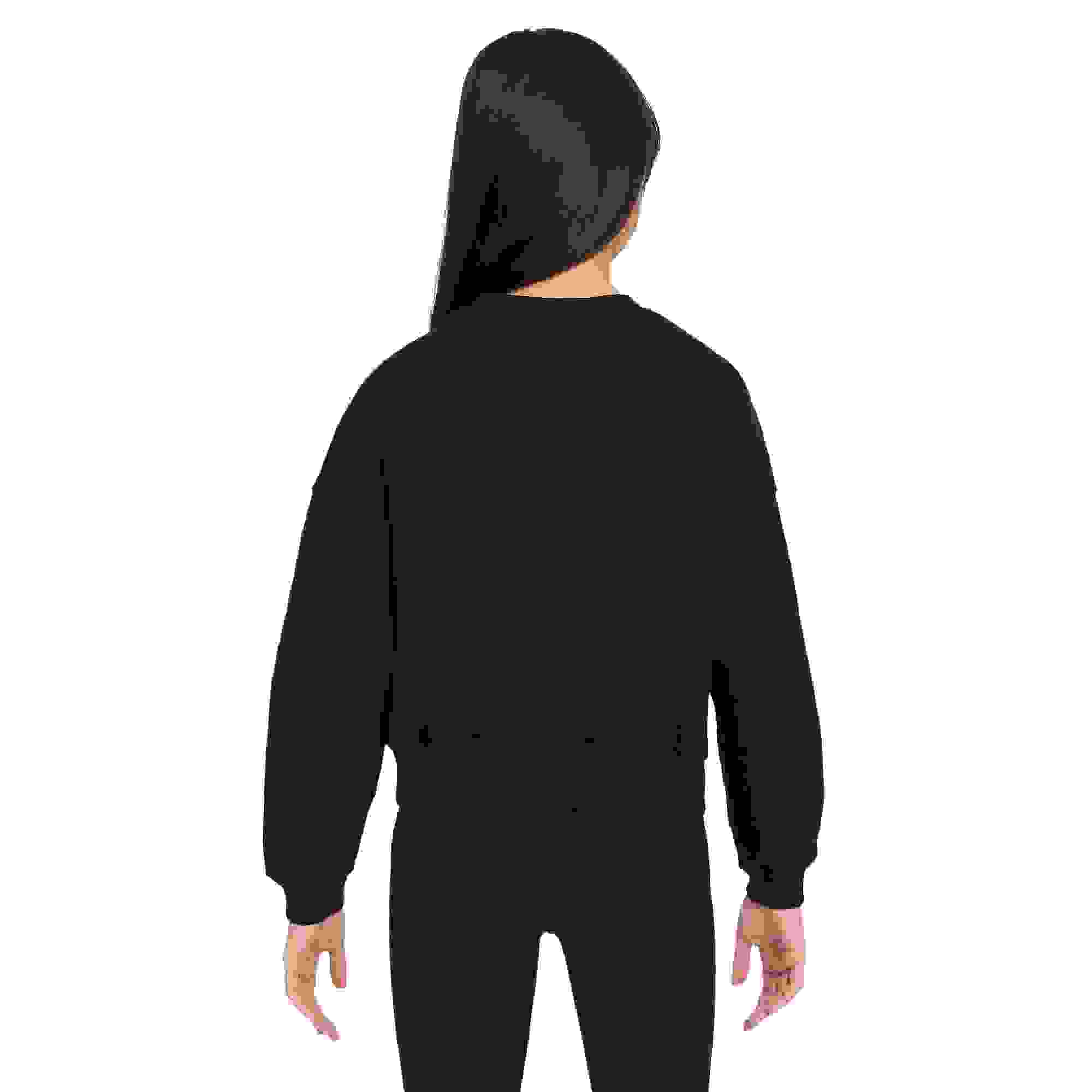 Nike Sportswear Club Fleece Boxy Crewneck Big Girls' Sweatshirt